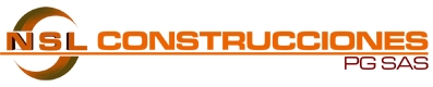 Logo NSL Construcciones PG SAS Horizontal web positivo